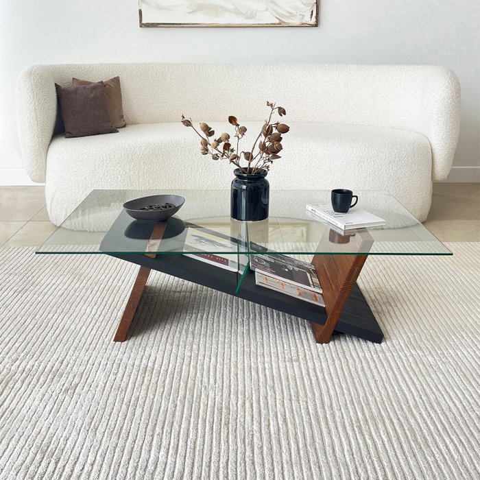 Hanah Home Livello - Black, Chesnut
